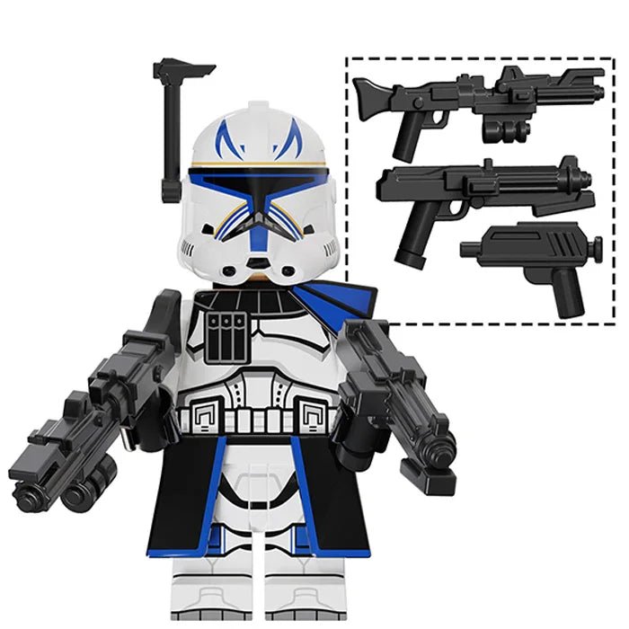 Captain Rex Phase 2 Clone Trooper Star Wars Lego Minifigures Custom Toys