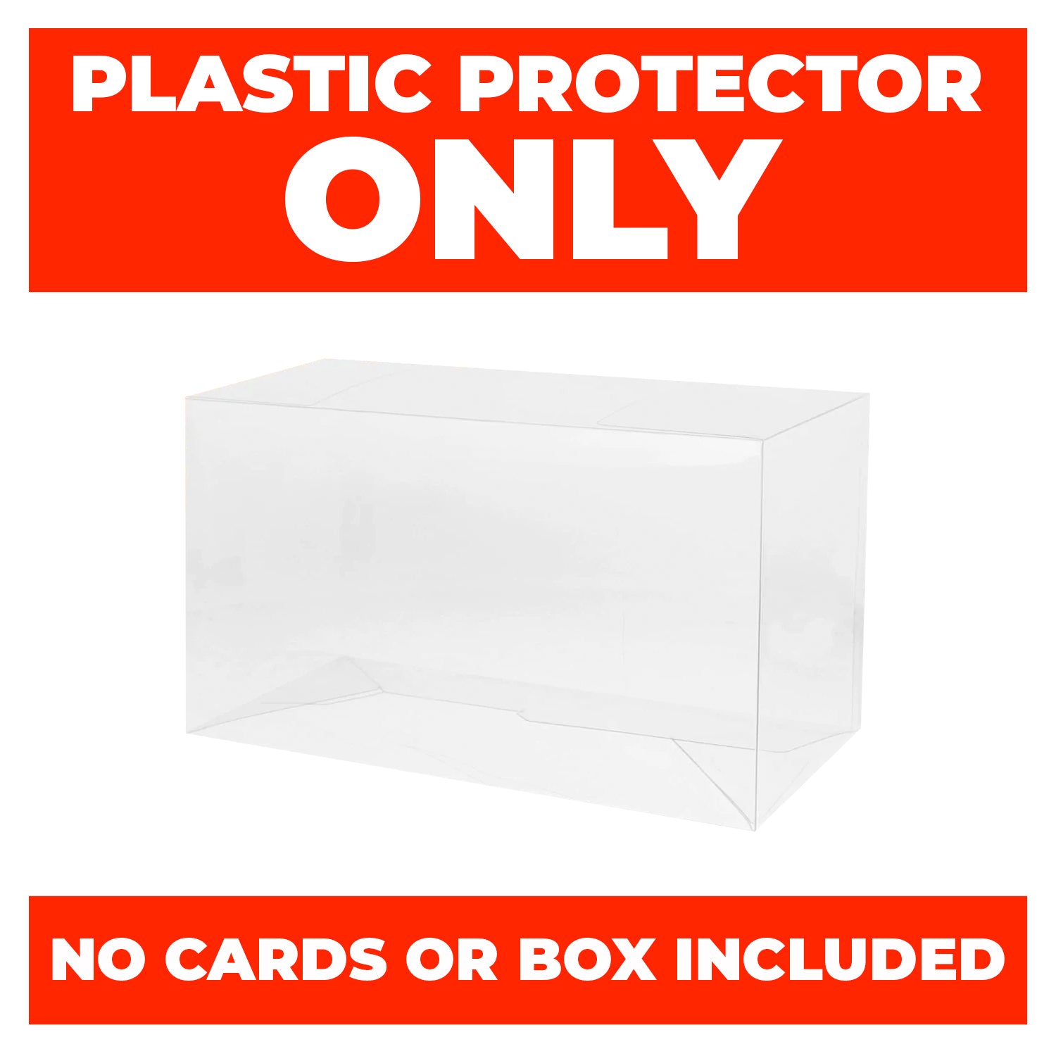 Plastic Protector for Pokemon TCG Collector Chest 2020 Charizard & Pikachu