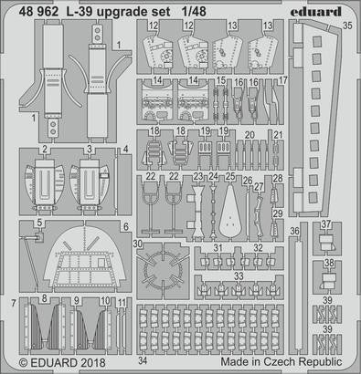 Eduard 48962 1/48 Aircraft- L39 Upgrade Set for EDU (D)