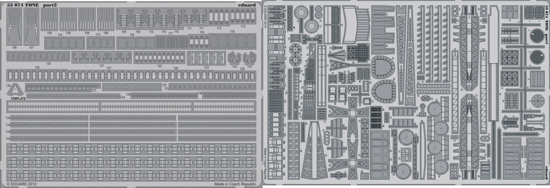 Eduard 53074 1/350 Ship- Tone for TAM