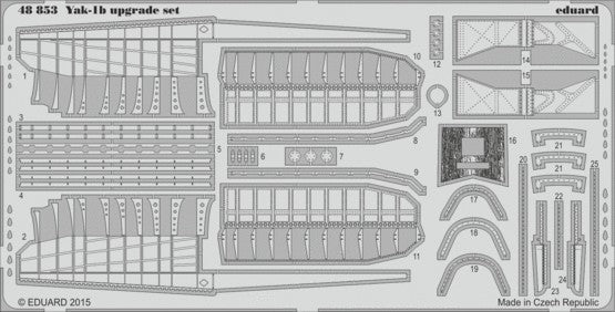 Eduard 48853 1/48 Aircraft- Yak1b Upgrade Set for EDU