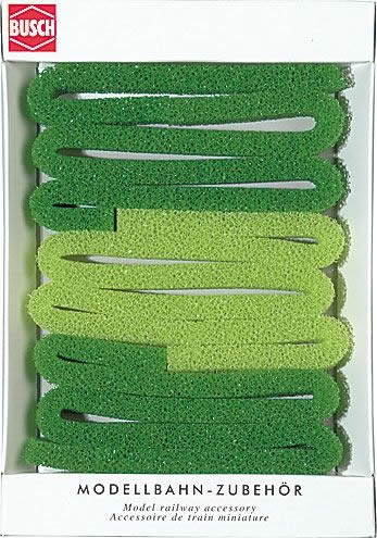 Busch 7151 HO Scale Hedge -- Green 59 x 11/16" 150 x 1.8cm