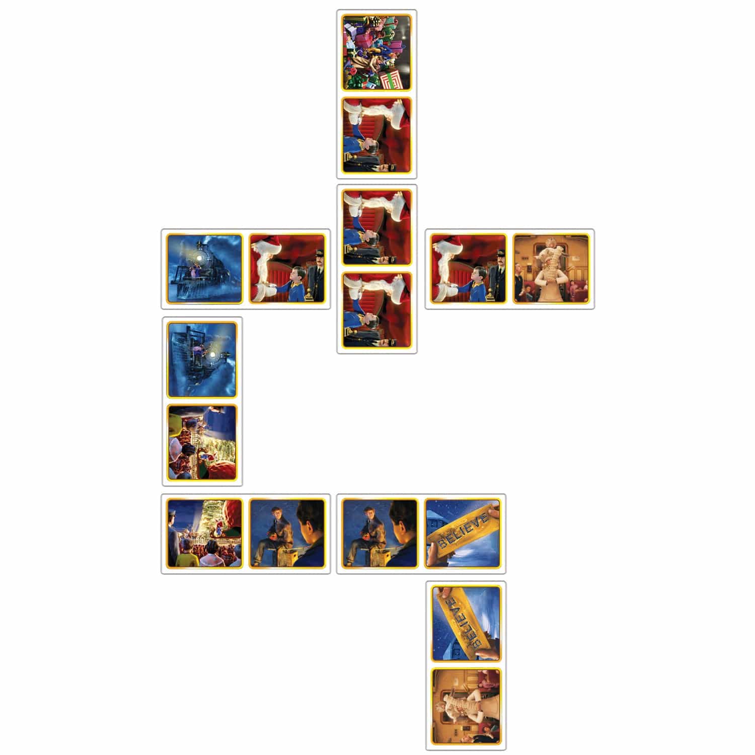 The Polar Express Picture Dominoes