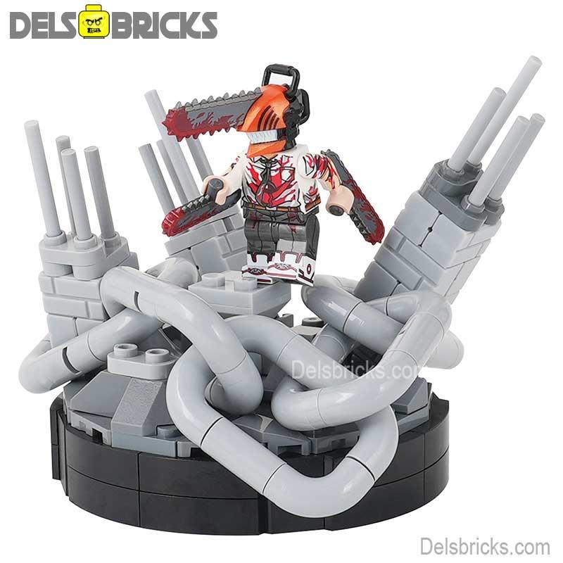 Chainsaw Man Denji & War zone Playset Lego Minifigures
