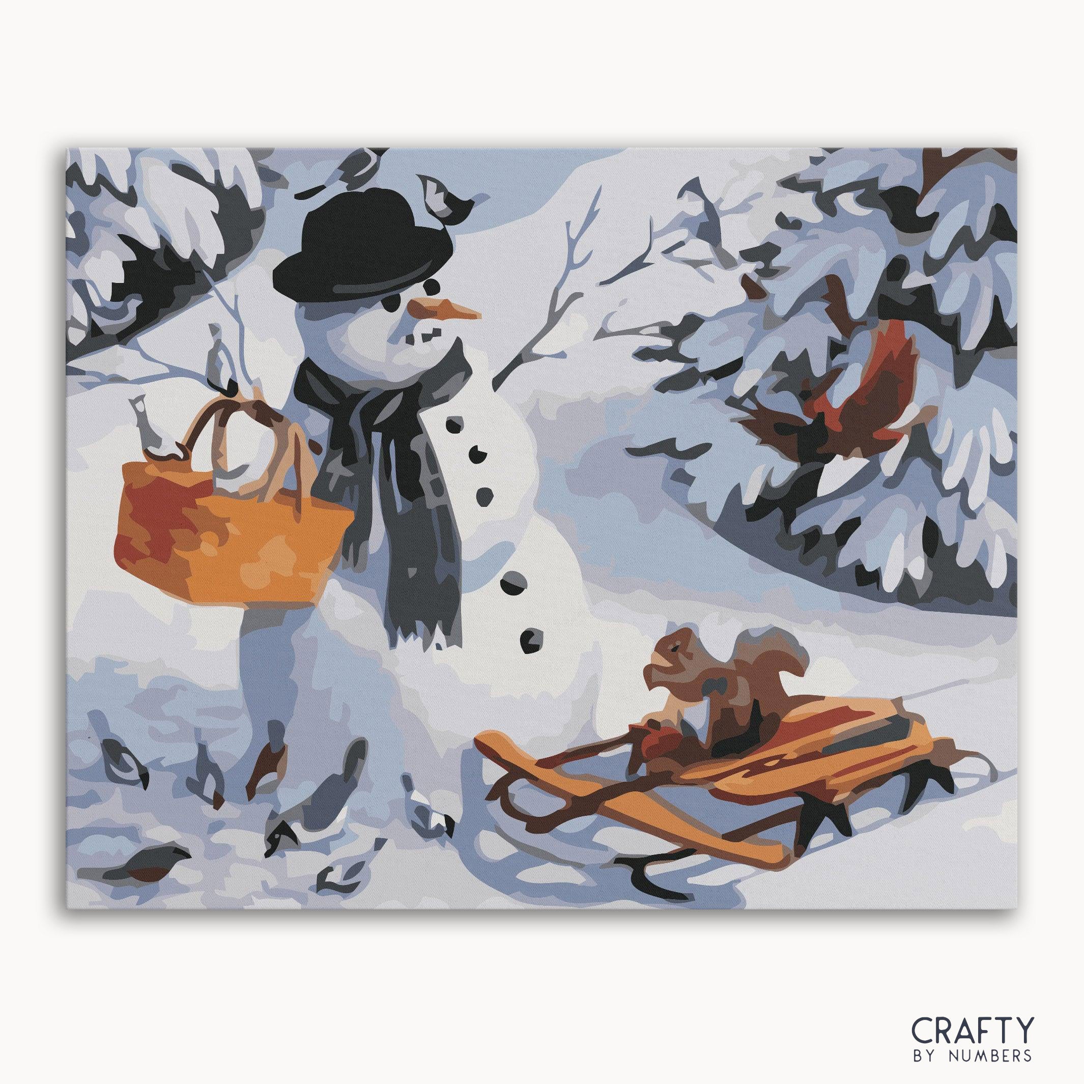 Christmas Gift Snowman