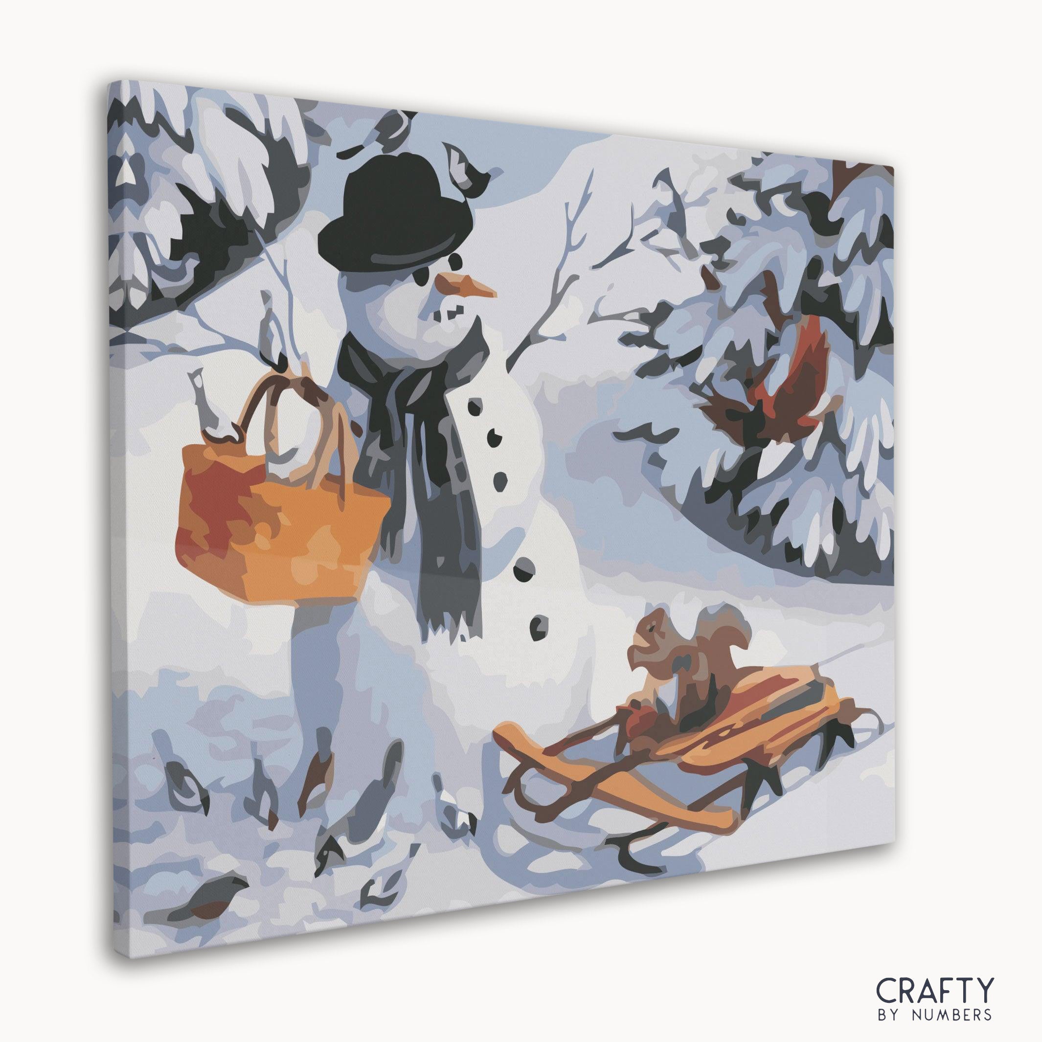 Christmas Gift Snowman