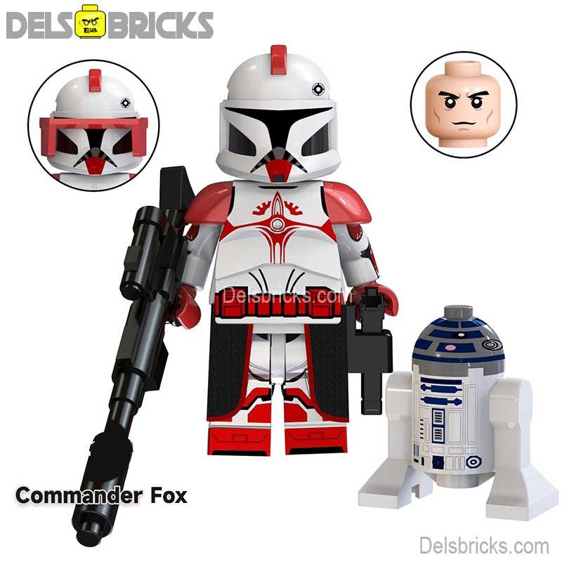 Commander Fox & Droid Lego Star wars Minifigures Custom Toys 4