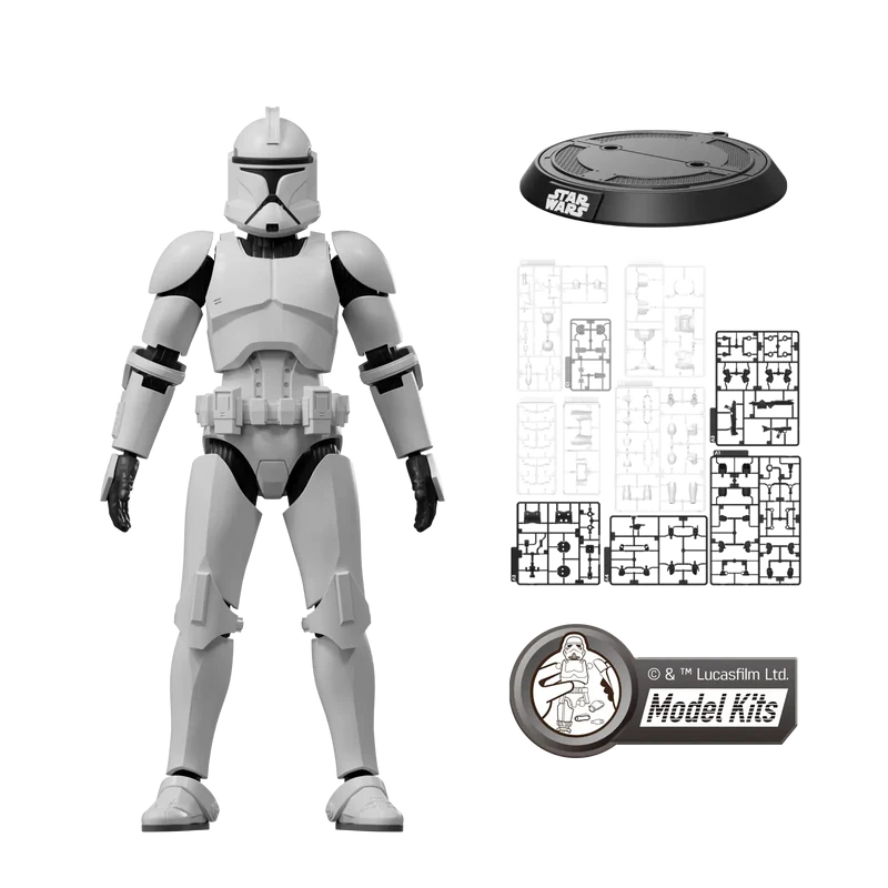 Blokees | Star Wars: Attack of the Clones Champion Class 07 | Clonetrooper Model Kits (Pre-Order)