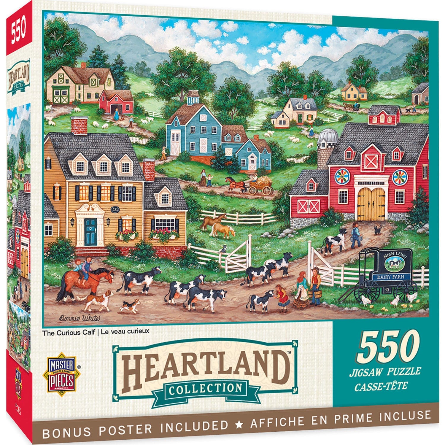 The Curious Calf 550 pc