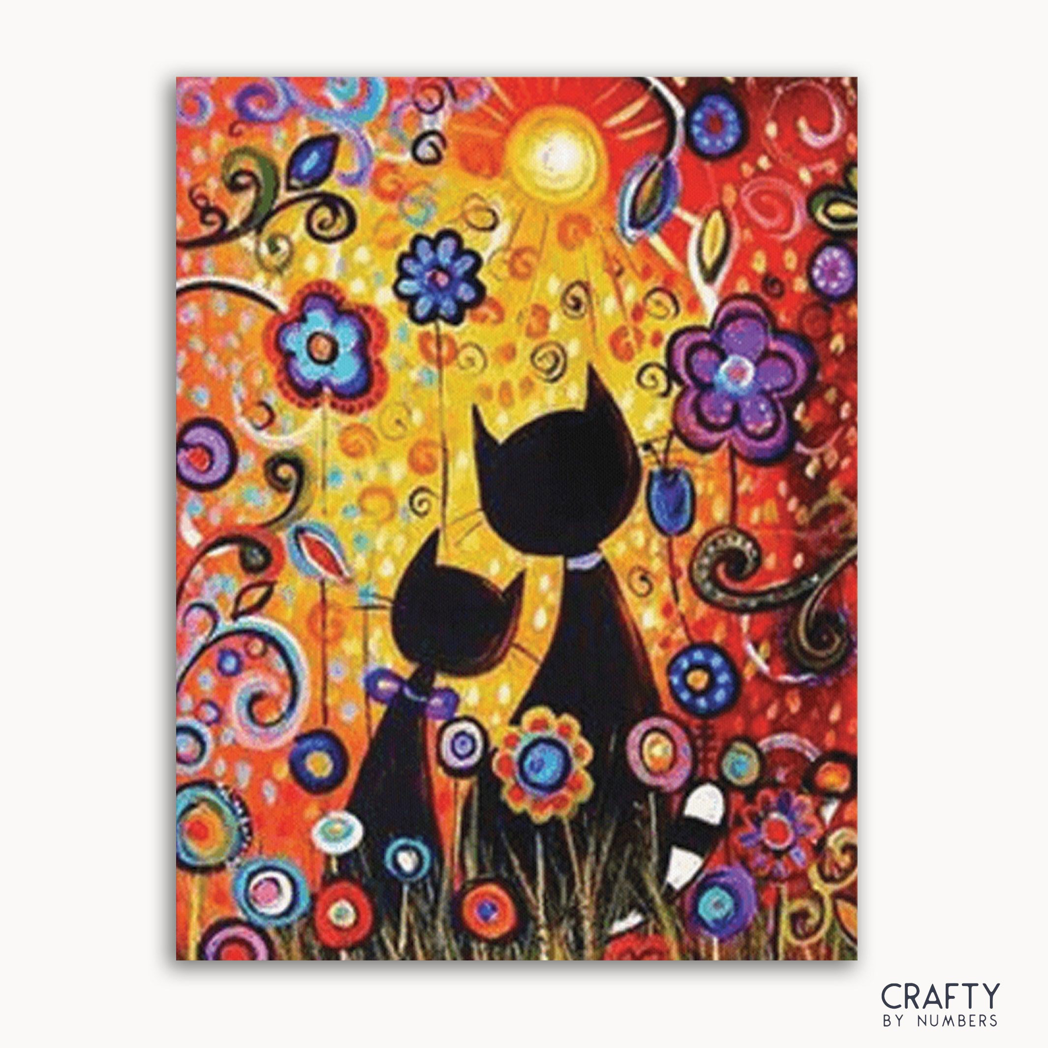 Colorful Cats Art