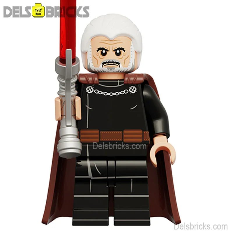 Count Dooku (Film Version) Lego Minifigures New Custom Toys 3
