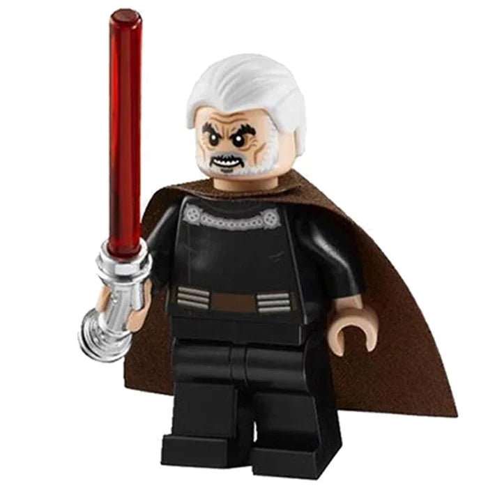 Count Dooku (Film Version) Lego Star Wars Minifigures Custom Toys 1
