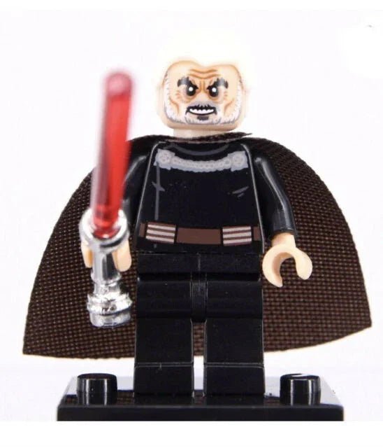 Count Dooku (Film Version) Lego Star Wars Minifigures Custom Toys 1