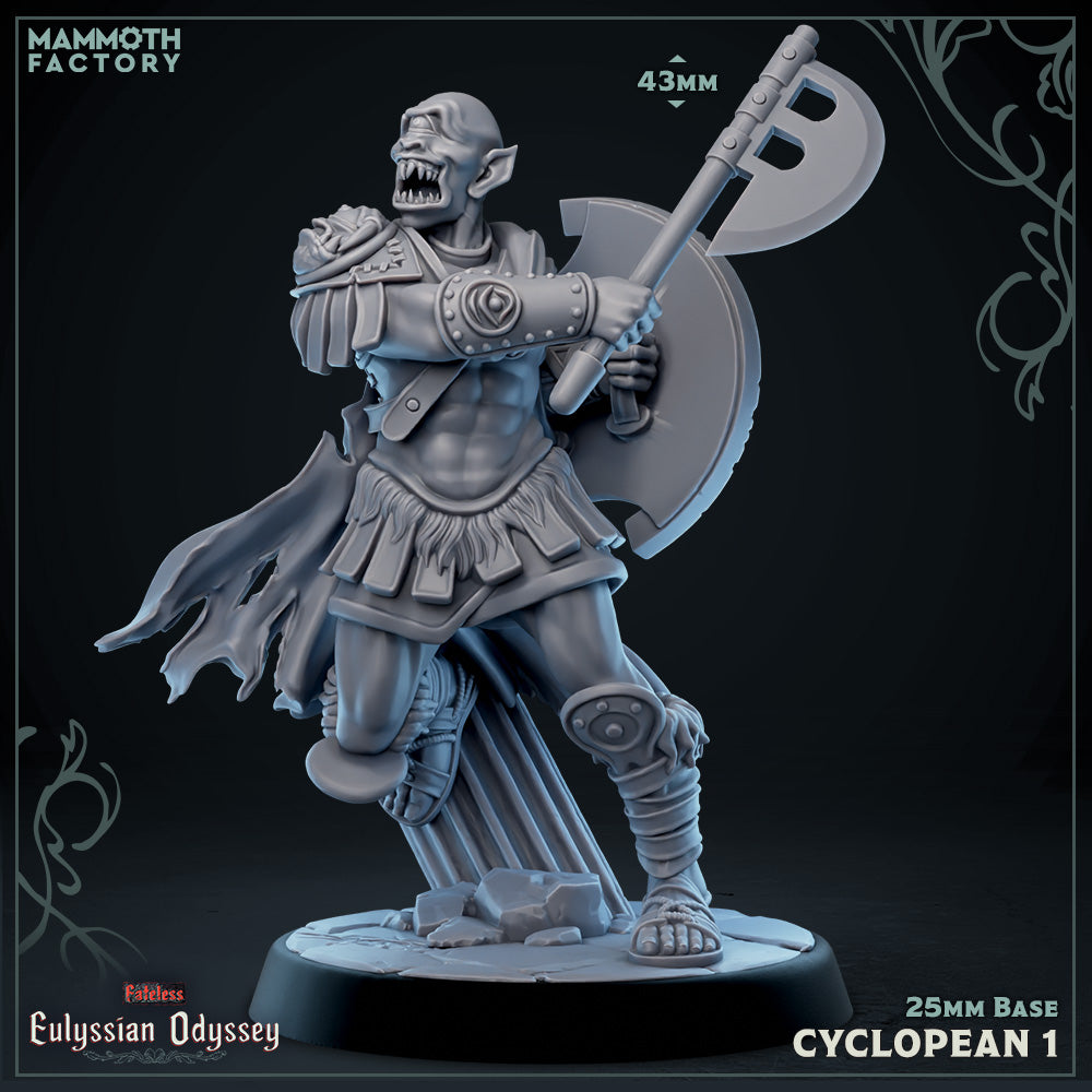 Cyclopean: Sculpt 1 (Cyclops Warrior)
