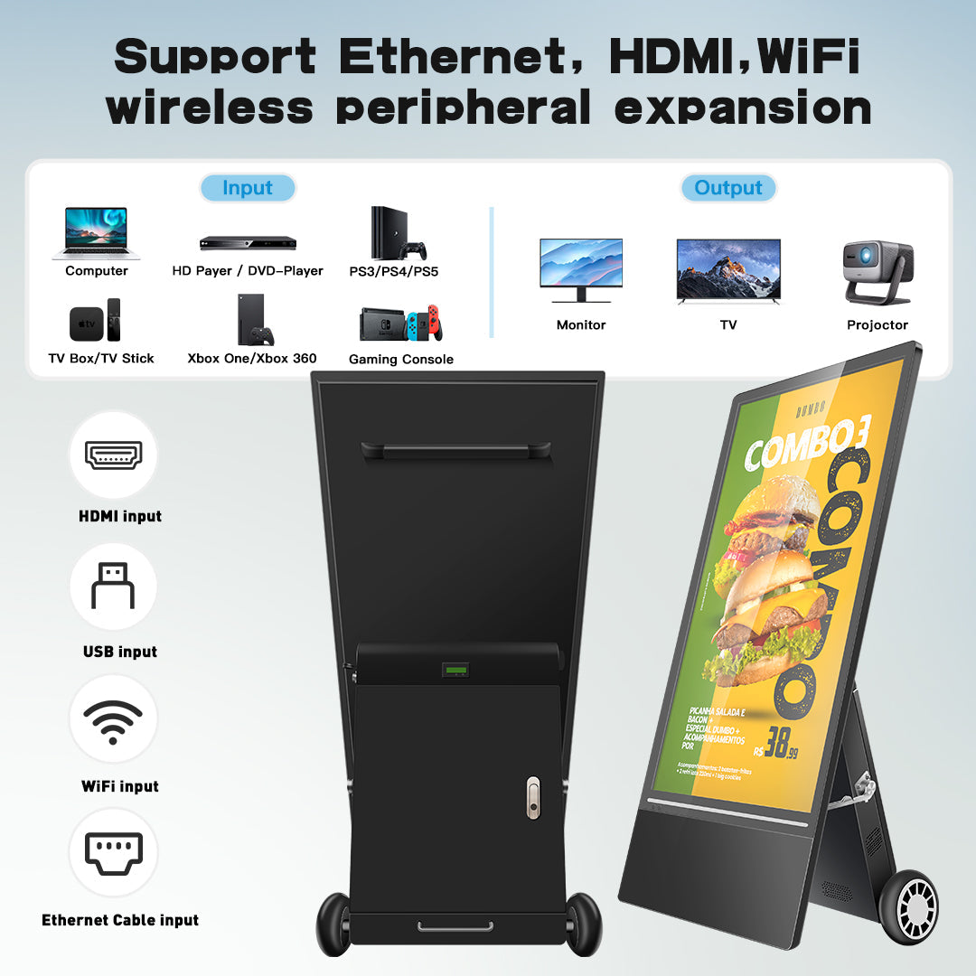 REHISK 43" Outdoor Digital Kiosk RE43OSD1