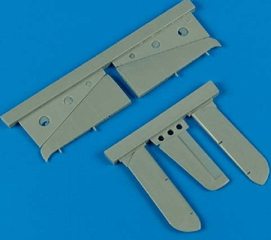 Quickboost 72346 1/72 F6F Separated Tail Planes for EDU (D)