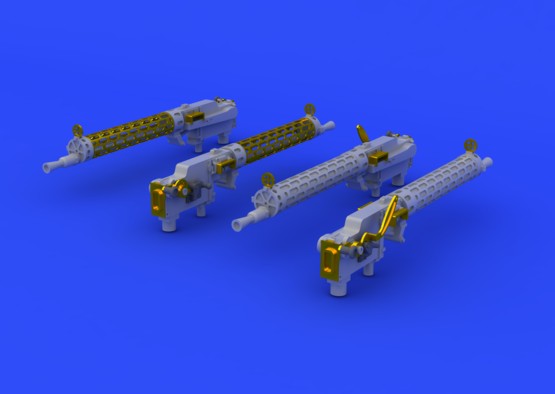 Eduard 648177 1/48 Aircraft- SSW D III Guns for EDU (Photo-Etch & Resin)