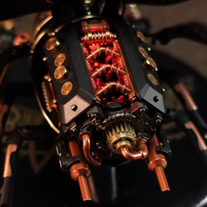 Rokr Metal 3D Puzzle – Rhinoceros Beetle Mechanical Model DIY Kit