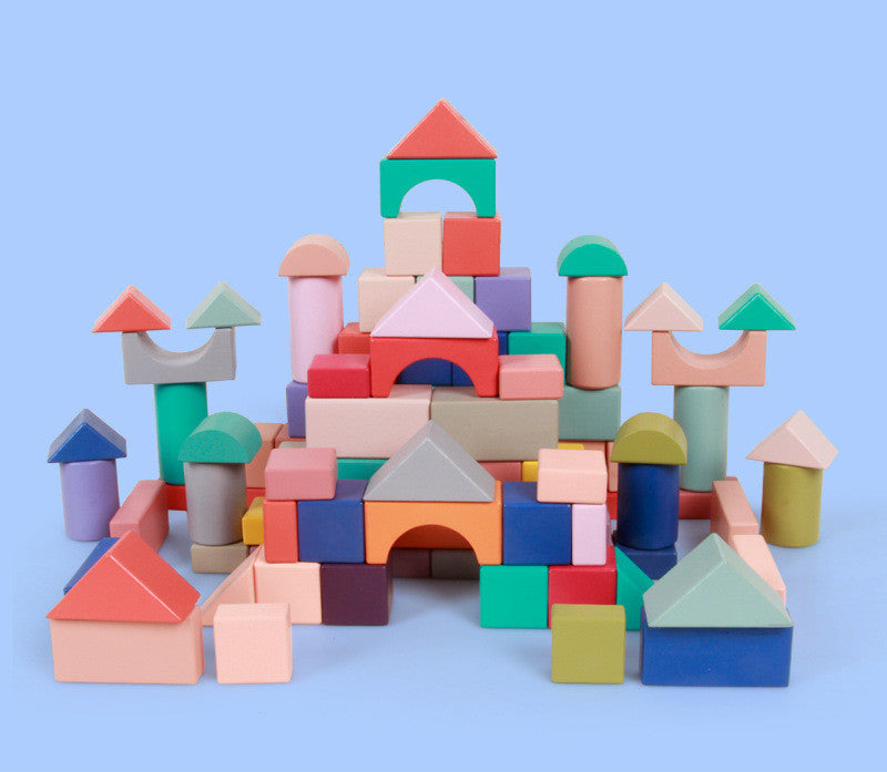 Wooden Building Blocks for Kids – Educational Toy Set for Early Development