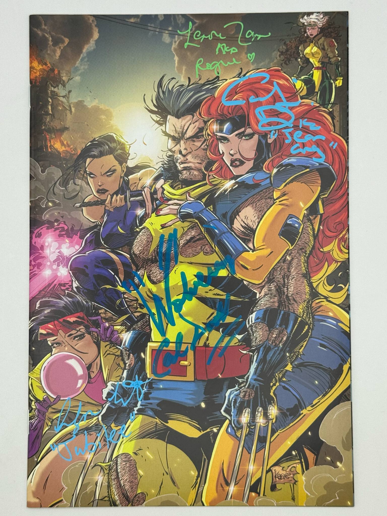 [SIGNED BY CATHERINE DISHER | CAL DODD | LENORE ZANN | ALYSON COURT] Wolverine 43 Unknown Comics Kaare Andrews Exclusive Virgin Var [IN STOCK]