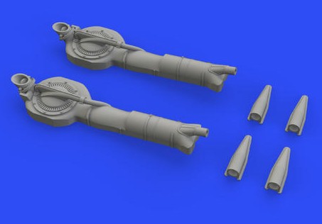 Eduard 648519 1/48 Aircraft- P38F/G Superchargers for TAM (Resin)