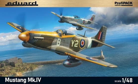 Eduard 82104 1/48 Mustang Mk IV US Fighter in RAF Service (Profi-Pack Plastic Ki