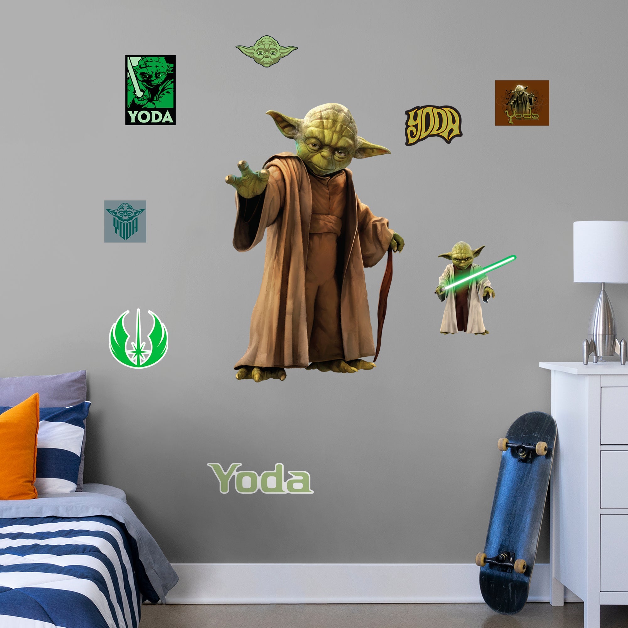 Yoda   - Officially Licensed Star Wars Removable Wall Decal