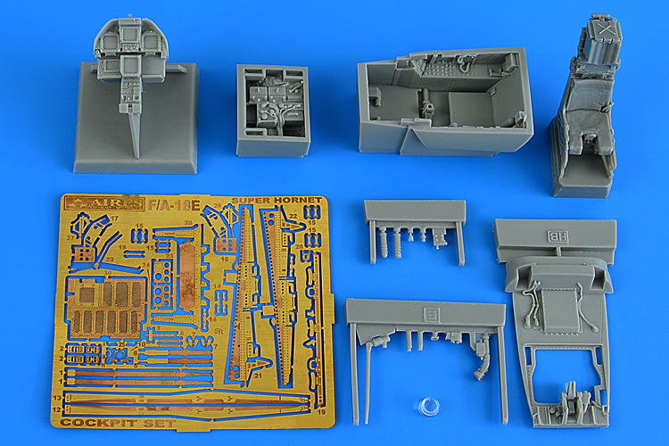 Aires 4895 1/48 F/A18E Super Hornet Cockpit Set For HBO