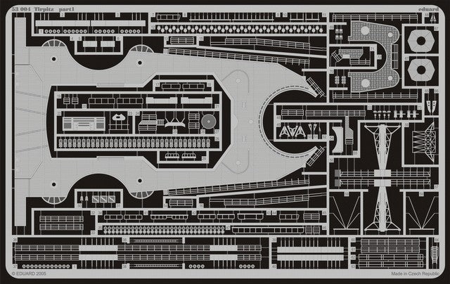 Eduard 53004 1/350 Ship- Tirpitz for TAM