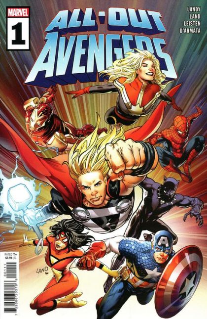 All-Out Avengers #1 – Regular Greg Land Cover (Marvel, 2022)
