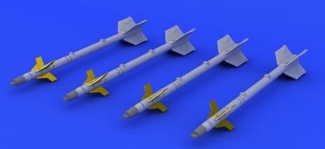Eduard 672064 1/72 Aircraft- AIM9J Sidewinder (Photo-Etch & Resin)