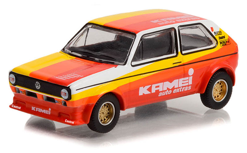 Greenlight 36060-E 1/64 Scale Kamei Auto Extras - 1980 Volkswagen Golf Gti