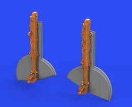 Eduard 648670 1/48 Aircraft- Spitfire Mk Va/b Undercarriage Legs for EDU (Bronze