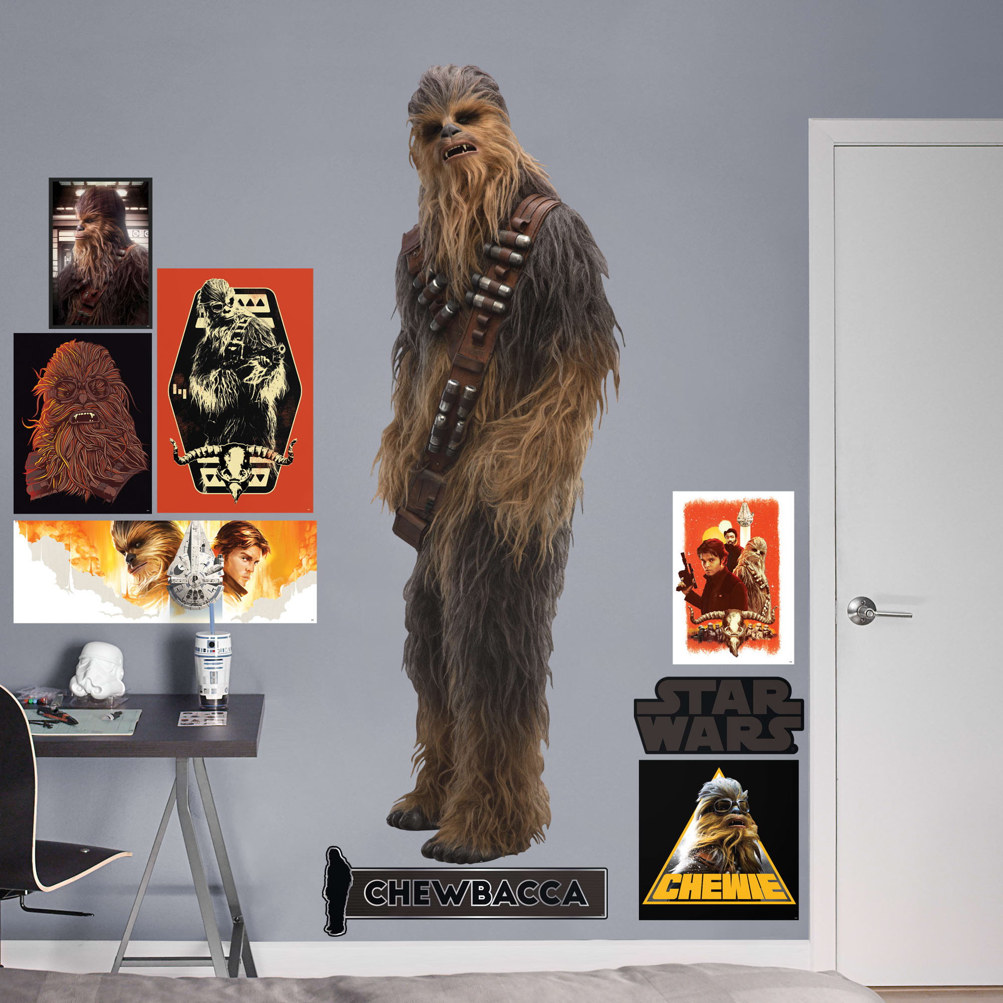 Chewbacca - Solo: A Star Wars Story - Officially Licensed Removable Wall Decal