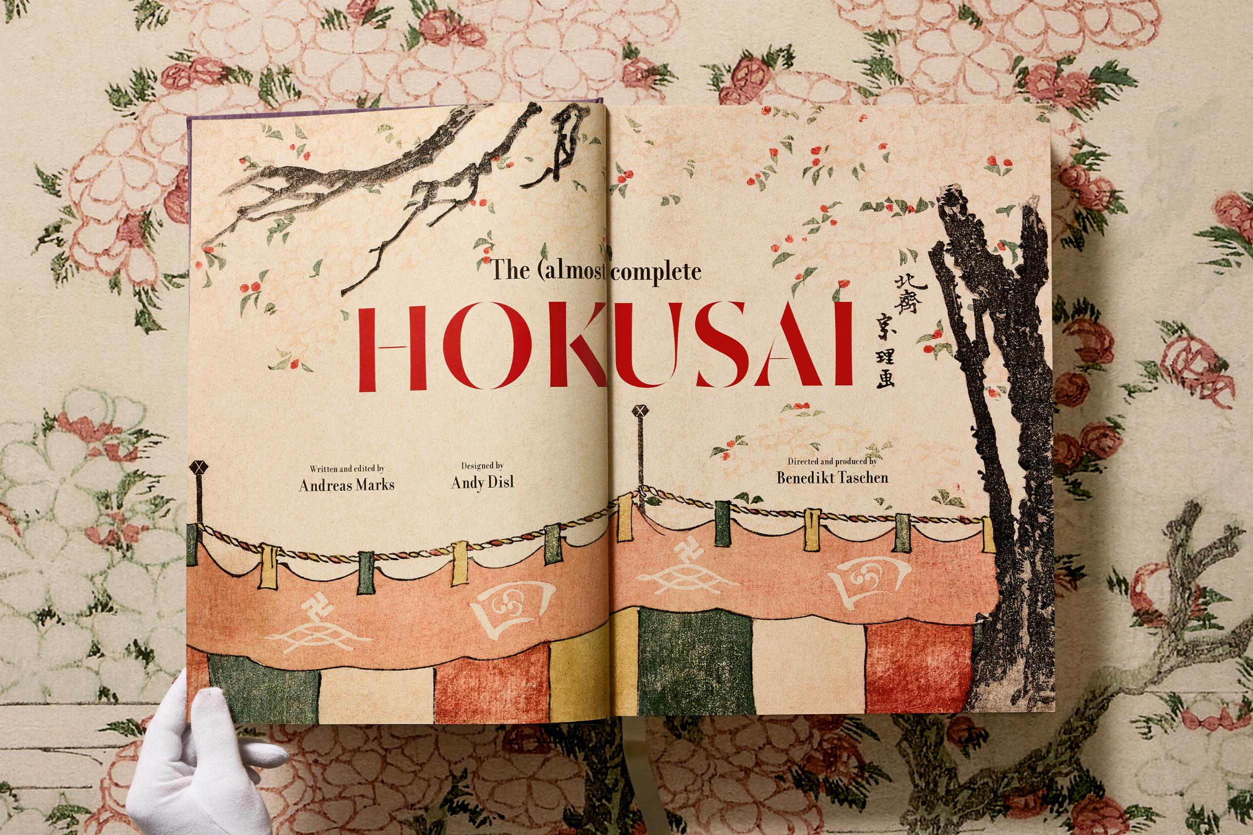 Hokusai (German, French, English)