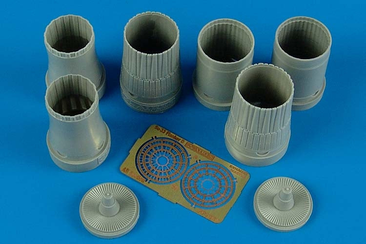 Aires 7267 1/72 Su33 Flanker D Exhaust Nozzles For HSG