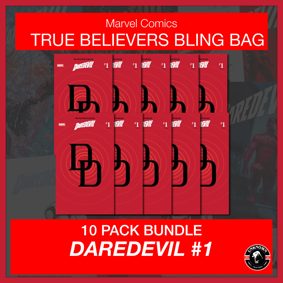 [10 PACK] DAREDEVIL #1 TRUE BELIEVERS BLIND BAG (03/25/2026)