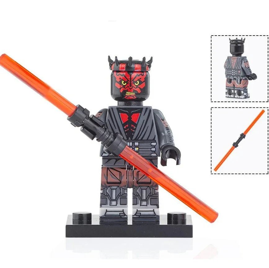 Darth Maul Lego Star Wars Minifigures Custom Toys 1