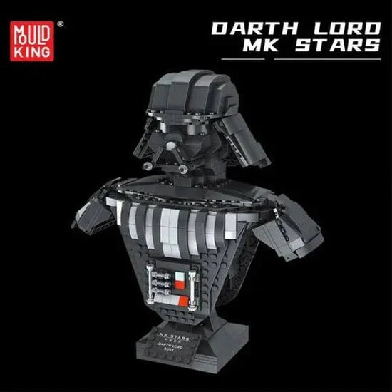 Darth Vader Bust Sculpture with 936 pieces