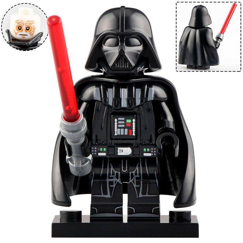 Darth Vader Lego Star Wars Minifigures Custom Toys
