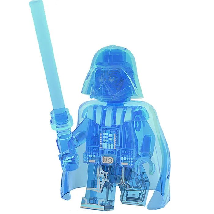 Darth Vader Transparent Blue Lego Star wars Minifigures
