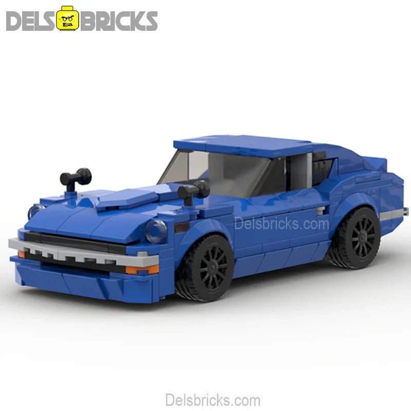 Datsun 240 Z Classic Muscle Custom Lego Cars Minifigures Building Block Toys