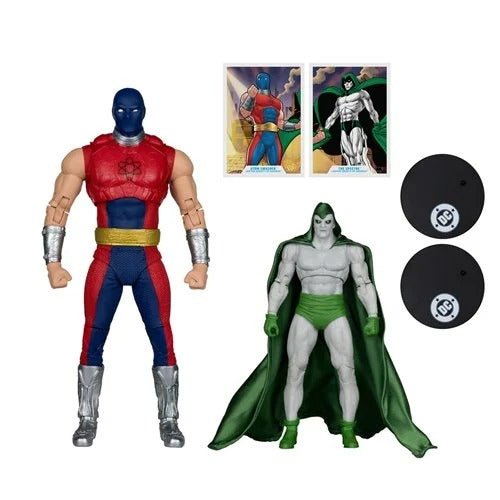 DC Multiverse Megafig Atom Smasher vs. The Spectre JSA: Black Vengeance Action Figure 2-Pack