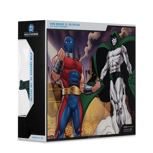 DC Multiverse Megafig Atom Smasher vs. The Spectre JSA: Black Vengeance Action Figure 2-Pack