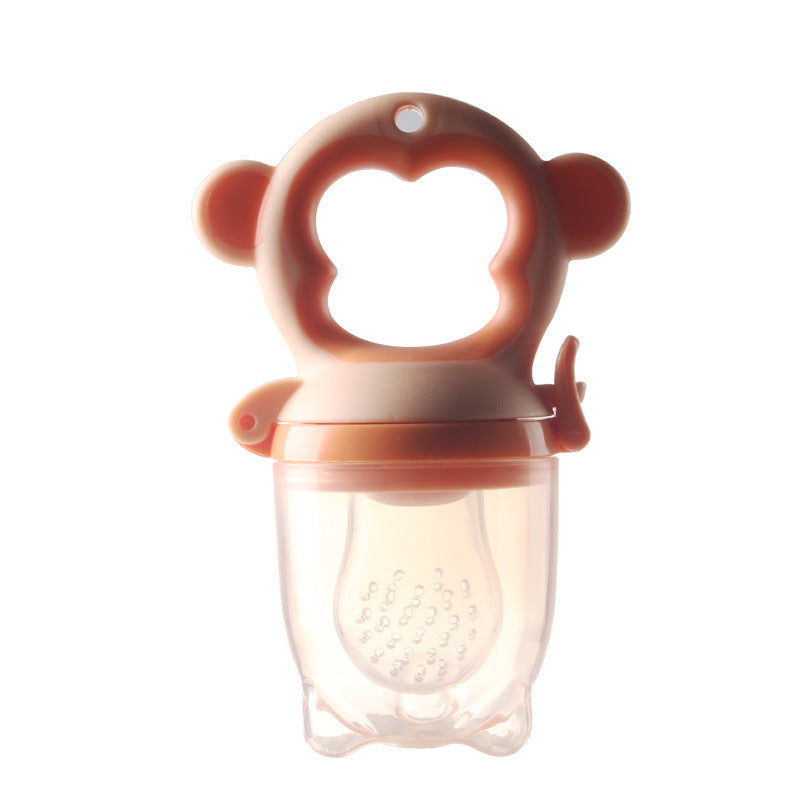 Silicone Baby Teether – Banana, Giraffe, and Monkey Designs