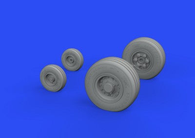 Eduard 632171 1/32 Aircraft- Tornado GR4 Wheels for ITA (Mask & Resin)