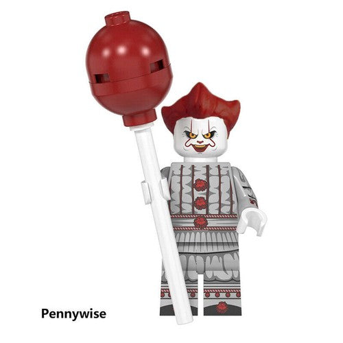 Pennywise Stephen King's IT 2017 Lego Minifigures Custom Horror Toys 1