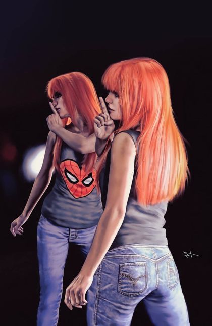 Mary Jane & Black Cat: Beyond #1 – Mary Jane Hush Virgin Variant (Marvel, 2022)
