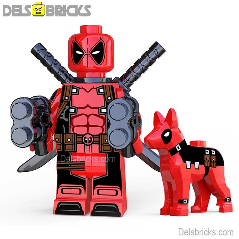 Deadpool & Dog Marvel MCU Lego Minifigures Custom Toys 7