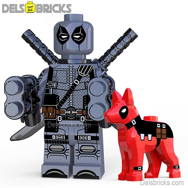 Deadpool & Dog Marvel MCU Lego Minifigures Custom Toys 8